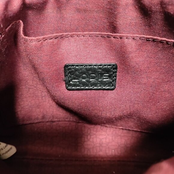 NWOT LODIS Borrego Emily Italian Leather 5 in 1 Convertible Crossbody Bag Black - Picture 11 of 13